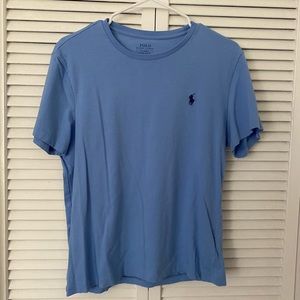 Blue polo t-shirt